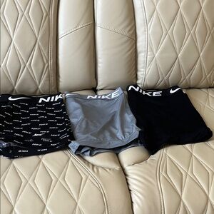 Nike Men’s Boxer Briefs Bundle 3 Pack Size Large Dri-FIT Athletic Underwear NWOT